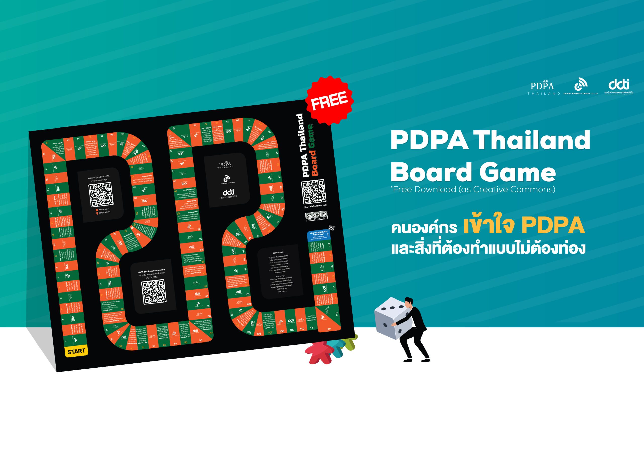 PDPA Thailand Board Game Cover