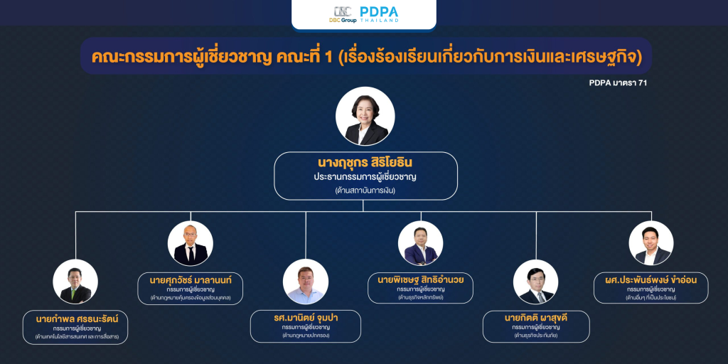 คณะกรรมการผู้เชี่ยวชาญ PDPA